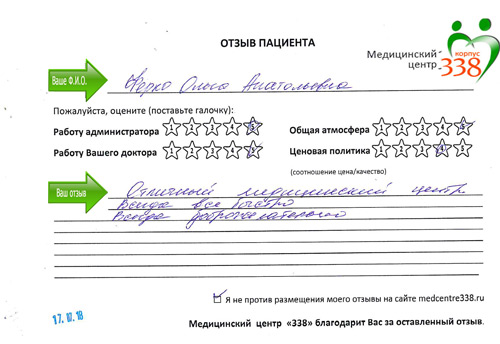 Ф. Ольга Анатольевна